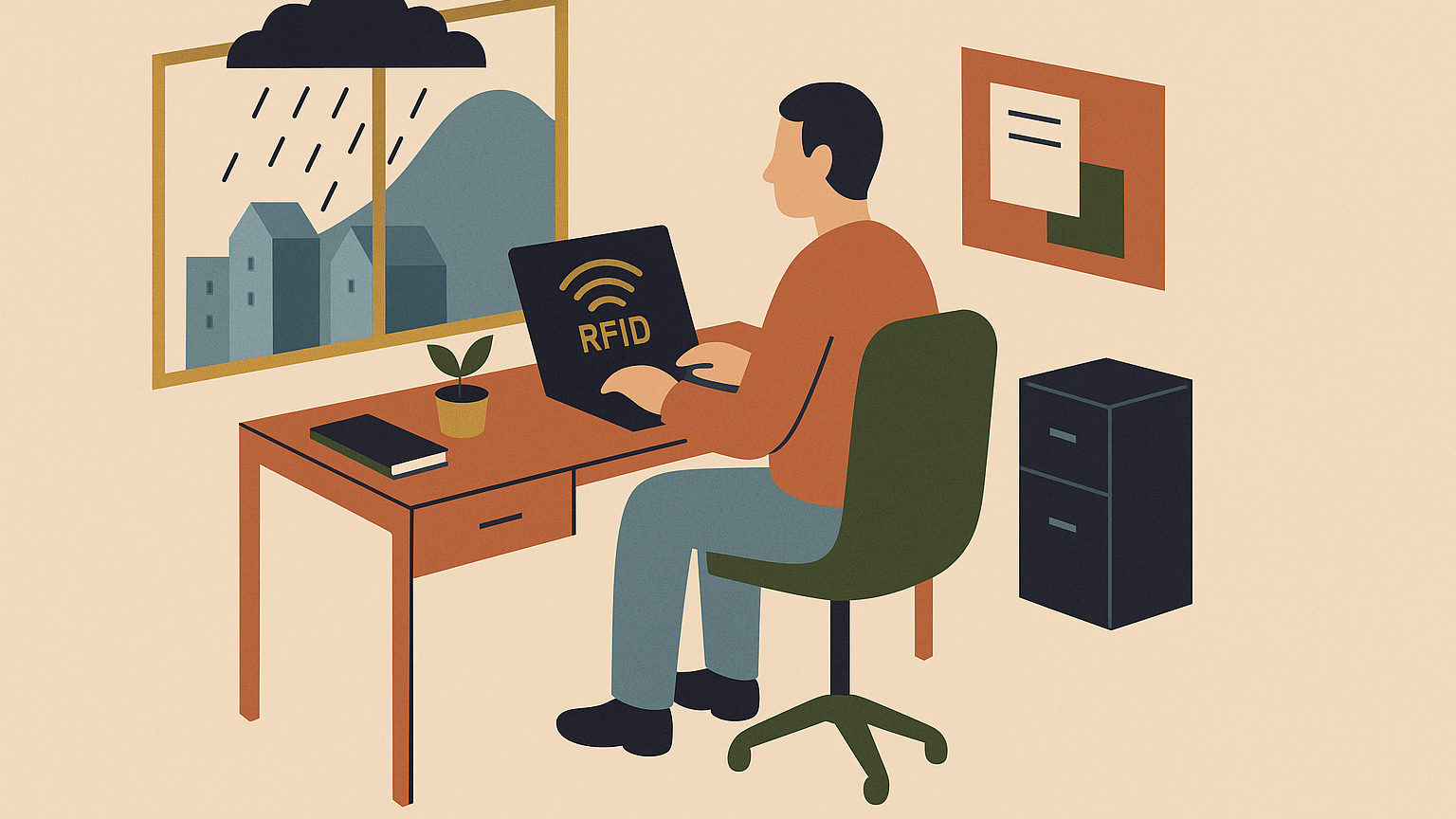 Regn, RFID og roligere dager: en liten oppdatering fra kontoret i Bergen